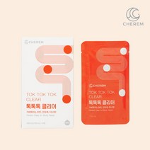 [체르엠] 톡톡톡 클리어 1박스(4포), 상세 설명 참조, 상세 설명 참조, 상세 설명 참조, 상세 설명 참조