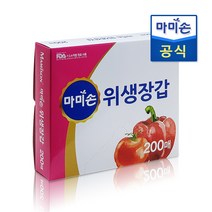 마미손 위생장갑 일회용비닐장갑 200매