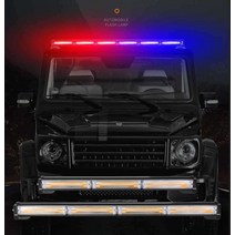 차량용 경광등 램프 사이키 LED 긴급 조명 렉카 표시, 상세이페이지 참고, COB 점멸등 (2 섹션) 이중 행