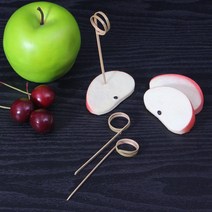 과일꼬치 대나무꼬지 링꼬지 9.5cm / 10 000개, 상세페이지 참조