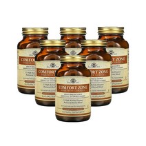 Solgar 솔가 Comfort Zone 아밀라제 리파아제 파인 효소 90베지캡슐 6팩, 90캡슐