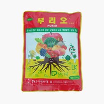 농사친구 대유 부리오 500g 고농도 인산 가리 칼륨 식물 영양 복합비료 고추 상추 토마토 오이 마늘 약, 1개
