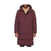 DKNY 남성 북극천 후드 엑스트라 롱 파카 자켓