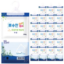 뽀송한데이 대용량 옷걸이 제습제, 24개, 200g
