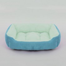 대형견집 애완동물용 침대 개고양이용 사각형 플러시 개집 중형 소형 개 소파 쿠션 애완동물 진정 집 용품 액세서리, cat dog bed 11+XS(43X34X12CM)