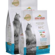 알모네이쳐 HFC 건사료 어덜트 대구 스테릴라이즈드 고양이 건식사료 300g 1.2kg, 어덜트 대구 1.2kg
