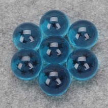 7 Stars Crystal Ball 전사이즈 3.545.7 cm수지 구체 모형 크리스마스 키즈 선물, 3.5cm 파란색 가방