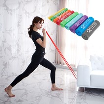 올댓세일 필라테스 라텍스 스트레칭밴드 탄력밴드 고무밴드, 라텍스밴드 레드