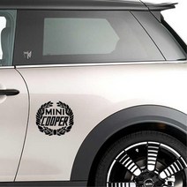 자동차 범퍼 bmw전용 포인트컬러 컨트리맨스티커 꾸미기 보호 승합차 데코, B타입 우, 레드