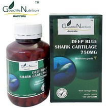 굿라이프뉴트리션 호주산 청상어연골 콘드로이친 어골칼슘 750mg 120캡슐, 1개
