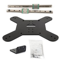 KINGROON KP3S Pro 업그레이드 키트 레일 슬라이드 캐리지 및 베이스 브래킷 300mm Y 축 이중 선형 가이드, 01 Kit