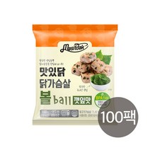 맛있닭 닭가슴살볼 깻잎맛, 100g, 100개