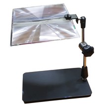 아로 370mm X 260mm 대형 사각렌즈 스탠드 확대경, 상세페이지 참조