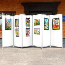 전시용 가벽 작품 보드 전시장 파티션 접이식 갤러리, 맞춤 제작 가능 판매자 문의 후 결제