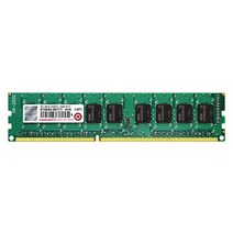 Transcend 서버 워크스테이션용 메모리 PC3L-12800 DDR3L 1600 8GB 1.35V 240pin ECC-DIMM TS1GLK72W6H