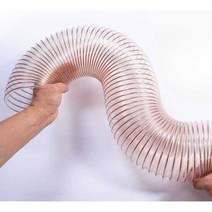 PU 덕트호스 우레탄 정전기방지 와이어배관 먼지흡입, 25mm x 0.63mm 미터당 가격