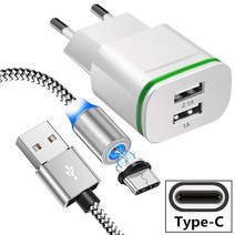 G3240 마그네틱 마이크로 USB 충전 케이블 5V 2A 노키아 N530 6 8 2.1 3.1 Honor 7A 7C 7S 8A 8C 8X 10I 전, 09 charger and cable