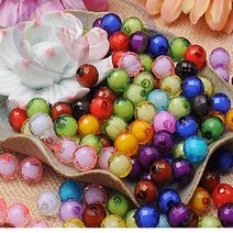 한지붕샵 크리스탈 비즈구슬 비즈재료 팔찌, 1팩, 06(8mm100알)