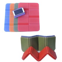 프라이스마켓 1인용 미니 등산 백팩킹 캠핑 피크닉 접이식 방석 돗자리 매트, 레드