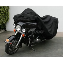 할리 데이비슨 빅사이즈 대형 180T 비 먼지 오토바이 커버 야외 오토바이 바이크 우비 덮개 UV 방수 혼다 빅토리 가와사키 야마하 스즈키, D