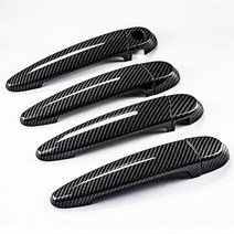 굿즈인홈 F30도어캐치카본 BMW 3시리즈 도어 카본룩 손잡이 커버 3GT