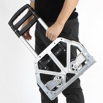 통바퀴끌차 무소음 알루미늄 고강도 접이식 카트 핸드카트 운반 택배, 접이식카트, 접이식카트