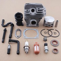 Stihl MS260 026 용 실린더 피스톤 키트 기화기 점화 코일 공기 연료 필터 라인 흡기 매니폴드 가스켓 전, 한개옵션0