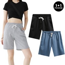 [1+1 무배] [당일발송] 코디제이 여자 반바지 데일리5부반바지 남녀공용 여름바지 데일리룩 여자5부츄리닝 원마일웨어