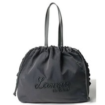 LANVIN en Bleu 랑방 온 블루 캔버스 로고 여성용 토트백 2컬러