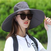 1+1 나홈 5배 챙넓은 와이드 벙거지 모자