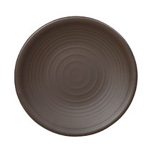 멜라민 옹기 원형 접시 13경 한식접시 멜라민그릇, 1개, 색상