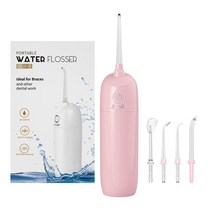 아쿠아픽 구강세정기 수동 휴대용 워터픽 추천 Seago ​​ 세정기 충전식 USB 충전, 협력사, 분홍