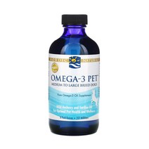 노르딕내추럴스 오메가3 펫 중형견 대형견 237ml EPA DHA 조지방 도코사헥사엔산 에이코사펜타엔산 알파 토코페롤