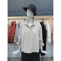 데무 아웃 포켓 셔츠형 블라우스 (MW2303481)