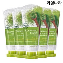 세안이야기 녹차 클렌징폼 120g x 5개
