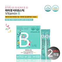 청소년 중학생 고등학생 학업 일상 일과 생활 피로 성장 극복 레몬 7종 비타민 B군 비타민 C 복합 보조제 스틱 영양제, 2BOX(2개월분)
