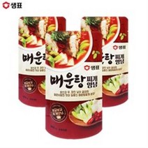 예이니식품 샘표 매운탕 찌개 양념 3개(140gx3개) 여행캠핑간편요리소스조림, 12개, 140g