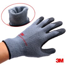 3M 국산 슈퍼 그립 윈터장갑 겨울용 방한장갑 보온 작업 NBR폼 코팅 쓰리엠, 3M 슈퍼그립 윈터장갑 L, 4개