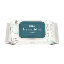 바이오늘 힐링메이트 환자 요양 간병용 물티슈 50매 x 20팩