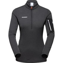Mammut 마무트 Aenergy Light Half Zip Midlayer Pullover 여성 - black-phantom 137219