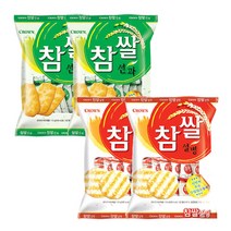 크라운 참쌀선과115g x 2개 + 참쌀설병128g 총4봉 1세트