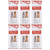클로시딘 250ml 강아지 고양이 소독제 6개