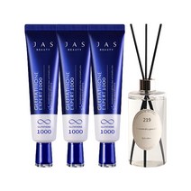 쟈스 글루타치온 크림 30ml x3 + 대용량 디퓨저 500ml + 셀큐어 샘플2매, 단품
