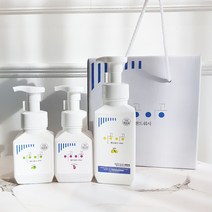 이공이공 거품형 핸드워시 손세정제 선물세트 300ml+300ml+500ml, 베이비파우더