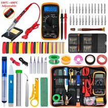납땜 무선 전기 인두기 세트 미니용접기 인두 키트 조정 가능한 온도 220V 80W LCD 용접 공구 세라믹 히터 팁 스크루 드라이버, [01] 915