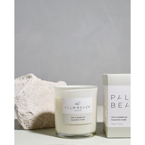 팜 비치 컬렉션 클로브 & 샌달우드 420g 향 소이 캔들 -, One Size