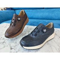 [하크수제화] 사피아노 다이얼(보아) 캐쥬얼화 천연소가죽 키높이 (속굽포함4.5cm) 네이비/브라운