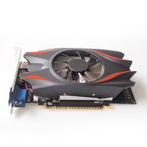 NVIDIA Geforce GTX650 용 2021 새 휴대용 VGA 비디오 카드 개별 그래픽 2GB DDR5 128 비트 전문 플레이어, 한개옵션0