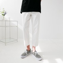 9부 밴딩 린넨 스판 여름 시원한 세미와이드 바지 팬츠(5color)