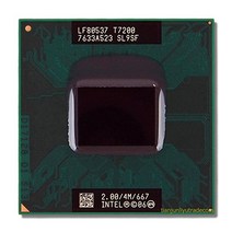 Intel CPU Pentium 모바일 t7200 2.0 GHz fsb667mhz 4 MB fcpga6 Core 2 듀오 트레이